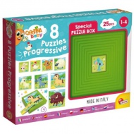 Carotina Baby: Puzzle progresiv - Animale de fermă