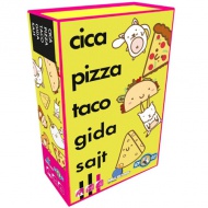 Cica, pizza, taco, gida, cașcaval joc de societate (limba maghiară)