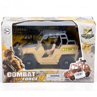 Combat Force 9 jeep militar cu figurină de acțiune