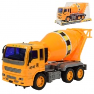 Construction Truck: Betonieră vehicul cu design dimensiune 19cm