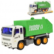 Construction Truck: Camion de gunoi dimensiune 19cm