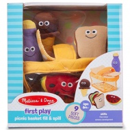 Coș de picnic pluș set de 9 bucăți - Melissa &amp; Doug