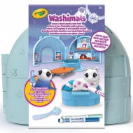 Crayola: Washimals Aventuri înghețate în iglu set de joacă