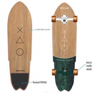 Cruiser cu efect de lemn roți de bronz skateboard în mărimea 28"