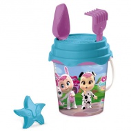 Cry Babies set pentru nisip cu găleată - Mondo Toys