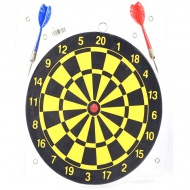 Darts set galben-negru cu săgeți