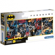 DC Comics: Batman în acțiune 1000 bucăți panoramă puzzle - Clementoni