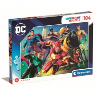 DC Comics: Justice League 104 bucăți puzzle - Clementoni