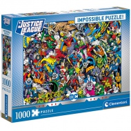 DC Comics Justice League impossible puzzle 1000 bucăți - Clementoni