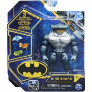 DC Comics: King Shark 10cm figurină cu accesorii surpriză - Spin Master