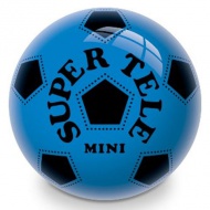 Design fotbal minge cauciuc albastră 14 cm - Mondo Toys