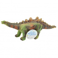 Dino World: Dinozaur Stegosaurus cu sunet, material vinyl cu umplutură de bumbac 35cm