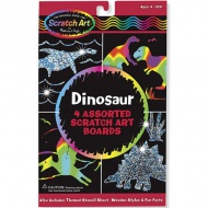 Dinozaur Scratch Art mai multe variante - Melissa &amp; Doug