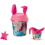 Disney Princess set pentru nisip sclipici cu găleată - Mondo Toys