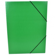 Dosar cu elastic A4 de culoarea verde