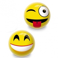 Emoji minge cauciuc 14cm - Mondo Toys