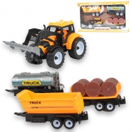 Engineering Truck: Masina de lucru tractor cu diferite remorci 28cm