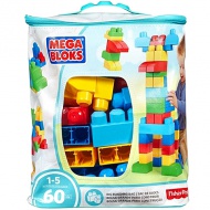 Set cuburi pentru construit de 60 bucati - Mega Bloks