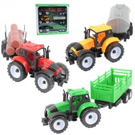 Farmer Truck: Tractoare agricole cu remorca, set de 3 bucăți 28cm