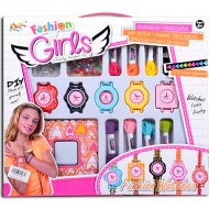 Fashion Girls set de mărgele făcut ceas de mână 5 bucăți