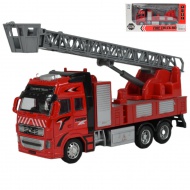 Fire Rescue: masina de pompieri cu scară, lumina si sunet 19cm