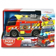 Fire Truck mașină de pompieri, cu sunete și lumini 15cm - Dickie Toys