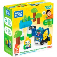 Fisher-Price: Green Town statie de autobuz cu statie de incarcare joc de construcție - Mega Bloks