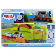 Fisher-Price: Thomas și prietenii - Aventură noroioasă set pistă motorizată - Mattel