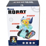 GearWheel robot de luptă iluminat cu lansator două variante