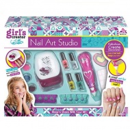 Girl's Creator set studio pentru unghii cu accesorii