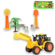 Happy Farm: Set fermă cu tractor, animale si accesorii