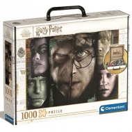 Harry Potter și Lordul întunecat 1000 bucăți puzzle în valiză - Clementoni