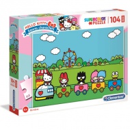 Hello Kitty 104 bucăți maxi puzzle - Clementoni