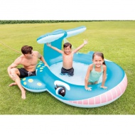 Intex: Piscină balenă 201x196x91cm