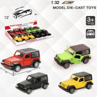 Jeep Wrangler model auto metal mai multe variante 1/32