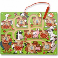 Jucărie creativă labirint din lemn cu magnet - Melissa &amp; Doug