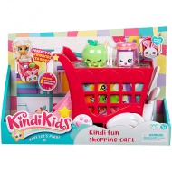 Kindi Kids: set de joacă cărucior de cumpărături