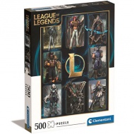 League of Legends: Heroes HQC puzzle 500 bucăți - Clementoni