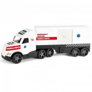 Magic Truck: Camion de salvare cu lămpi fosforescente 81cm - Wader