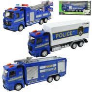 Magic Truck: Camion politie in mai multe versiuni 20cm