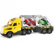 Magic Truck: transport camion cu lămpi fosforescente 81cm - Wader