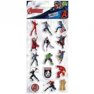 Marvel Avengers 3D Puffy Stickers set 10x22cm