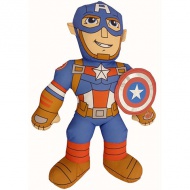 Marvel: Căpitanul America supererou figurină pluș cu sunete 20cm