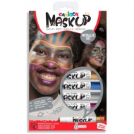 MaskUp Metallic 6 bucăți vopsea pentru față - Carioca