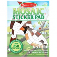 Melissa &amp; Doug: Natură mozaic caiet abțibild