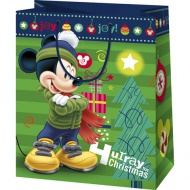 Mickey Mouse pungă cadou exclusivă dimensiune medie 18x10x23cm