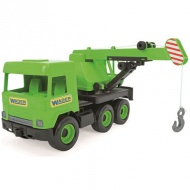 Middle Truck: Macara vehicul 43 cm verde - Wader