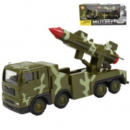 Military Force: Camion militar model off-road cu rachetă 16cm