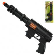 Military Guns: Pistol negru cu funcție de imitare a împușcăturii 35 cm