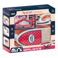 Mini Appliance fier de călcat set de joacă cu lumini